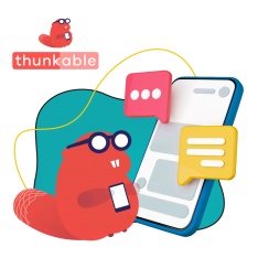 Разработка мобильных приложений в Thunkable. Начало - КИБЕРшкола программирования для детей, компьютерные курсы для школьников, начинающих и подростков - KIBERone г. Южное Бутово