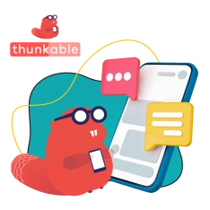 Разработка мобильных приложений в Thunkable - КИБЕРшкола программирования для детей, компьютерные курсы для школьников, начинающих и подростков - KIBERone г. Южное Бутово