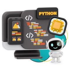 Мой первый сайт с мозгами: Python + AI - КИБЕРшкола программирования для детей, компьютерные курсы для школьников, начинающих и подростков - KIBERone г. Южное Бутово