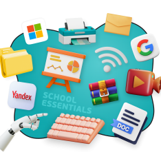 Цифровая база для школьника - КИБЕРшкола программирования для детей, компьютерные курсы для школьников, начинающих и подростков - KIBERone г. Южное Бутово