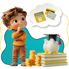 Финансовый интеллект вместе KIBERone - КИБЕРшкола программирования для детей, компьютерные курсы для школьников, начинающих и подростков - KIBERone г. Южное Бутово