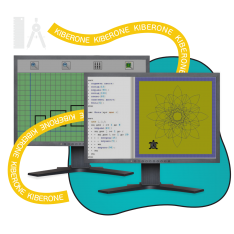 Исполнители чертежник и черепашка - КИБЕРшкола программирования для детей, компьютерные курсы для школьников, начинающих и подростков - KIBERone г. Южное Бутово