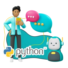 Умный чат-бот на Python на Telegram - КИБЕРшкола программирования для детей, компьютерные курсы для школьников, начинающих и подростков - KIBERone г. Южное Бутово