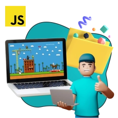 JavaScript + AI. Проектное обучение + геймификация + AI-помощники - КИБЕРшкола программирования для детей, компьютерные курсы для школьников, начинающих и подростков - KIBERone г. Южное Бутово
