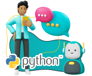 Умный чат-бот на Python - Школа программирования для детей, компьютерные курсы для школьников, начинающих и подростков - KIBERone г. Москва