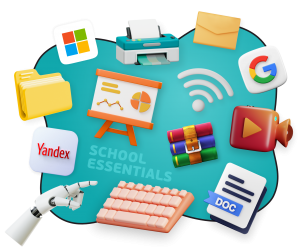 Цифровая база для школьника - КИБЕРшкола программирования для детей, компьютерные курсы для школьников, начинающих и подростков - KIBERone г. Южное Бутово