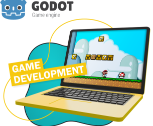 Godot.  Основа создания легендарных игр - КИБЕРшкола программирования для детей, компьютерные курсы для школьников, начинающих и подростков - KIBERone г. Южное Бутово